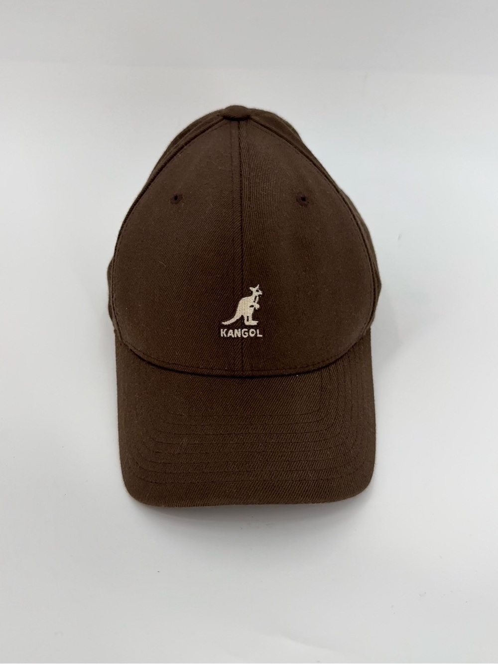 Kangol Wool Flexfit Baseball Cap | Brown | L/XL